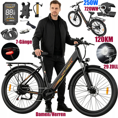 Zoll city bike 250w 720wh - zoll,