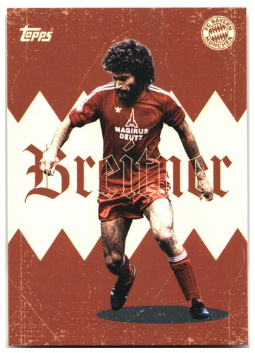 Paul breitner topps bayern - paul,