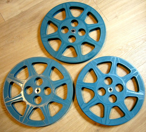 Drei 16mm tuscan - 16mm, leerspulen