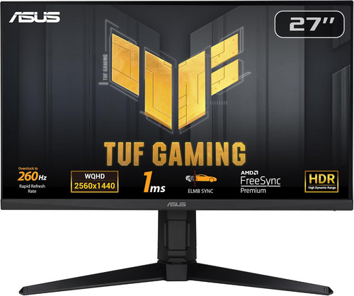 Asus tuf gaming monitor - 27",