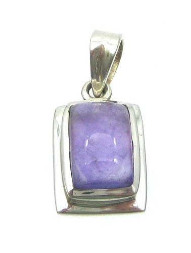 Anhänger amethyst eckig ca - anhänger,