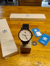 Adidas Original Uhr District M1 Uhr, Z043032, neue Batterie, Mesh Band, UVP 229€