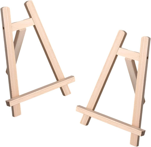 Tischstaffelei holz klein - tischstaffelei,