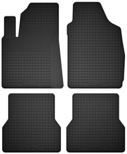 Gummifußmatten für: Ford Ka MK2 FL (bj. 2012-2018) Schwarz Automatten 4-tlg set