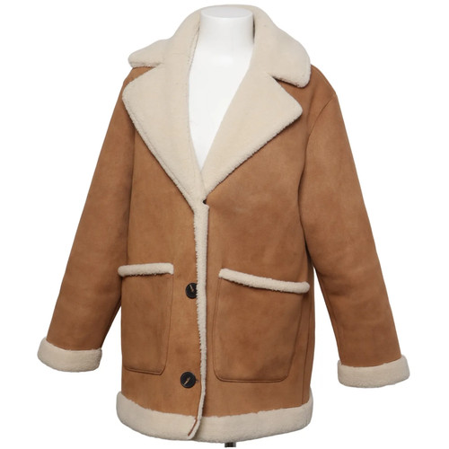 Zara shearling jacke - zara,, damen