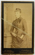 orig. CDV Foto Fotografie Frau