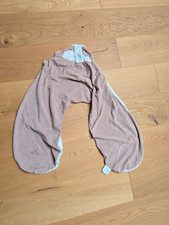 Kissenbezug für Stillkissen aus Frottee weiß/beige candide