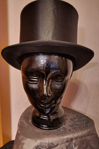 Antiker chapeau claque - chapeau,