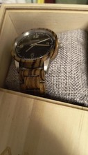 Herrenuhr Armbanduhr Holz Laimer Armbanduhr