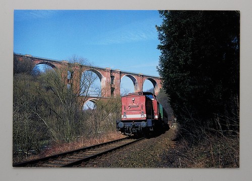 Postkarte diesellok 202 294 - postkarte,