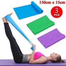 3x Yoga Fitneßband