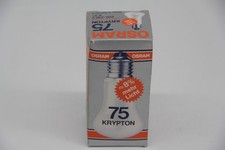 Osram 75 Krypton Glühbirne Glühlampe E 27 220-230V 75W