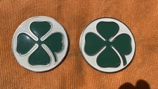 Alfa Romeo GT / Bertone Emblem Kleeblatt weiß / grün Links Und Rechts OEM...