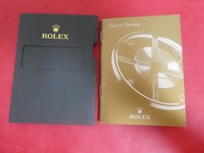 Original rolex kartenpapiere - original,