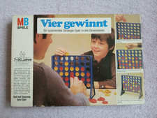 Vier Gewinnt MB Spiele 1975 Brettspiel Gesellschaftsspiel Familienspiel Retro