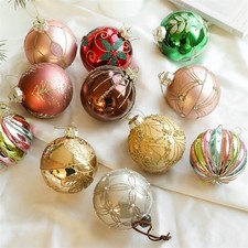 Farbige Glaskugel zum