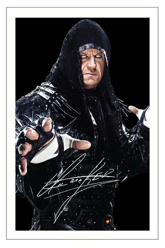 The undertaker signiertes - the,
