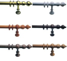 Cg Stilgarnitur 28 mm Gardinenstange Vorhangstange Fenster Vorhang Rundstange  