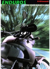 Kawasaki Enduros  KLE 500 - KLR 650 - KLX 650 -KLX 300  - 4  Seiten -  09  - 199