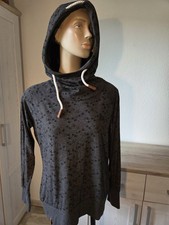 Naketano XL Sweatshirts grau Schwarz  Kapuze guter Zustand 