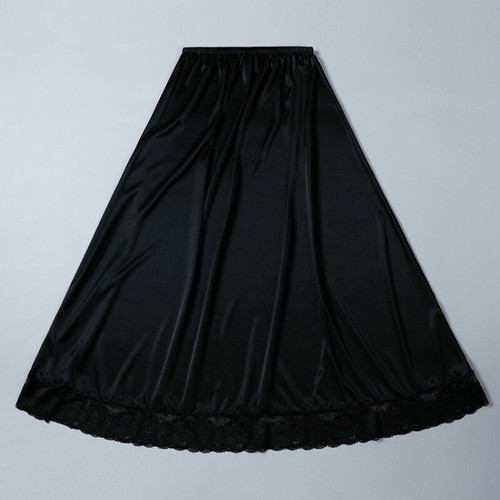 Damen satin rock - rock, unterrock