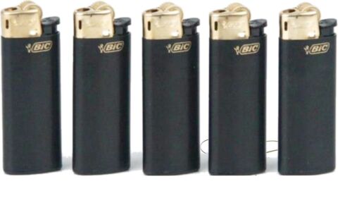 Bic mini feuerzeug schwarz - feuerzeug,