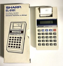 Sharp EL-8181 Druckender