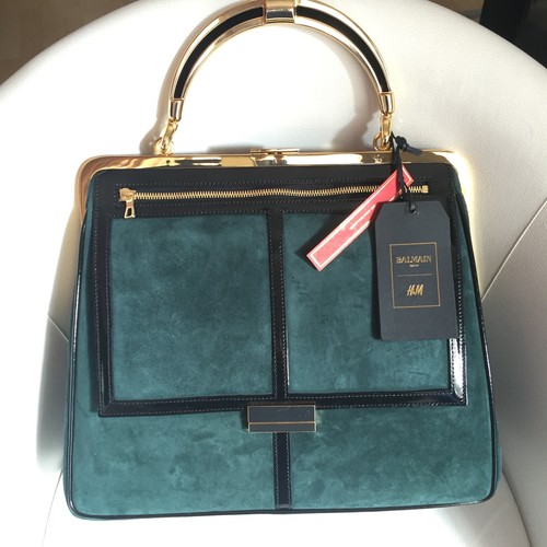 Balmain tasche wildleder - tasche,