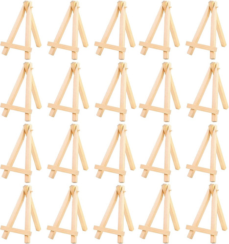 Mini holzstaffelei stück - mini-holzstaffelei,, 20