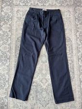 Knickerbocker MFG Chino Hose Herren Größe W30 L32 Navy Gerades Bein Hergestellt in den USA