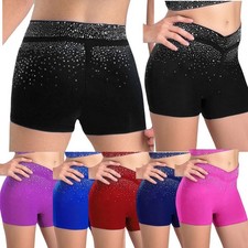 Kinder Mädchen Unten Akrobatik Shorts Ballett Unterhosen Wettbewerb Sportarten