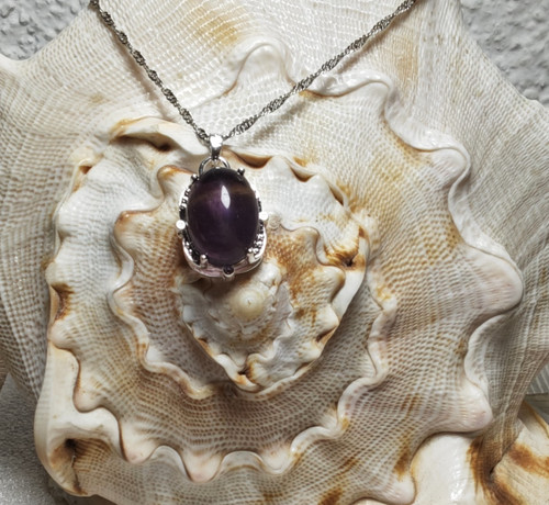 Edelstein amethyst anhänger - edelstein,