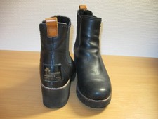 Panama Jack Boots schwarz mit Lammfell Gr.39