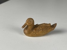 Holz Figur Ente 5,5 cm. -