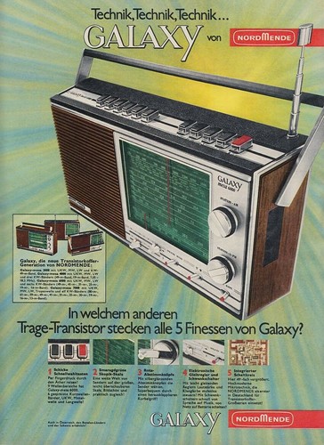 Nordmende galaxy mesa 6000 - mesa,