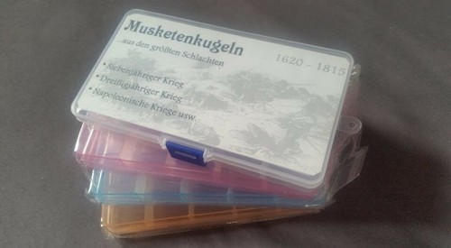 Box musketenkugeln - box,