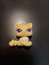 Littlest Pet Shop 878 Katze Longhair Bengal Gen 2 Gelb Pink Petshop Lps Hasbro