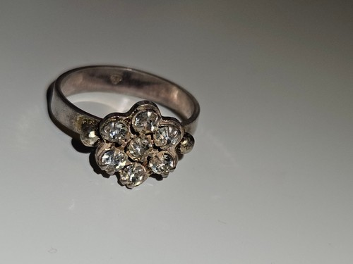 Ring silber - silber, (halbmond+krone)