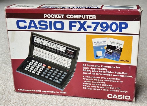 Casio 790p pocket - casio, fx-790p