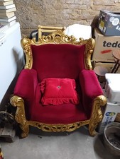 Thron Sessel - Alt - sehr hübsch - Top