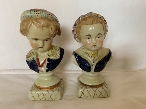 Antike staffordshire büsten - staffordshire,