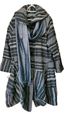 TOP! Ausgefallener Ballonmantel Gr. 42/44 Lagenlook Übergang