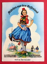 Leporello AK BAD SALZSCHLIRF um 1964 Trachten Mariengrotte, Golfplatz  ( 7497