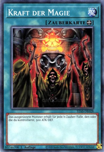 Kraft der magie - yu-gi-oh!,