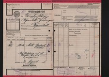 Eil-Frachtbrief 1914, Eduard