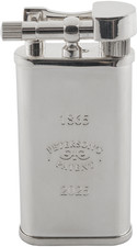 Peterson Pfeifen Feuerzeug Pipe Lighter 160th Anniversary Silver Limited Edition