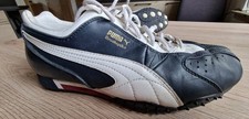 Puma Sneaker Brushspike Gr. 40 (UK 6 1/2; US 7 1/2) dunkelblau/weiß