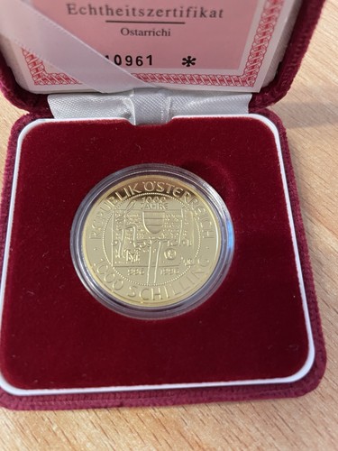 1000 schilling goldmünze 1996 - schilling,