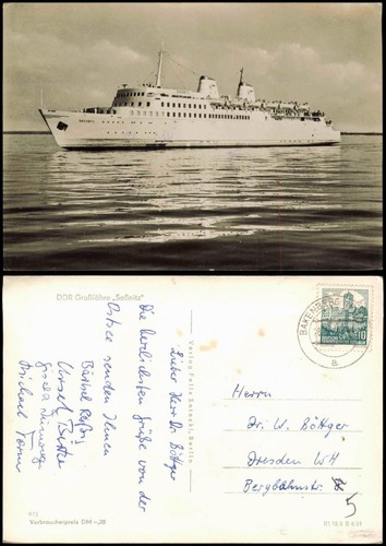 Ansichtskarte schiff - ansichtskarte,