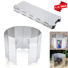 10 Platten Faltbar Windschutz